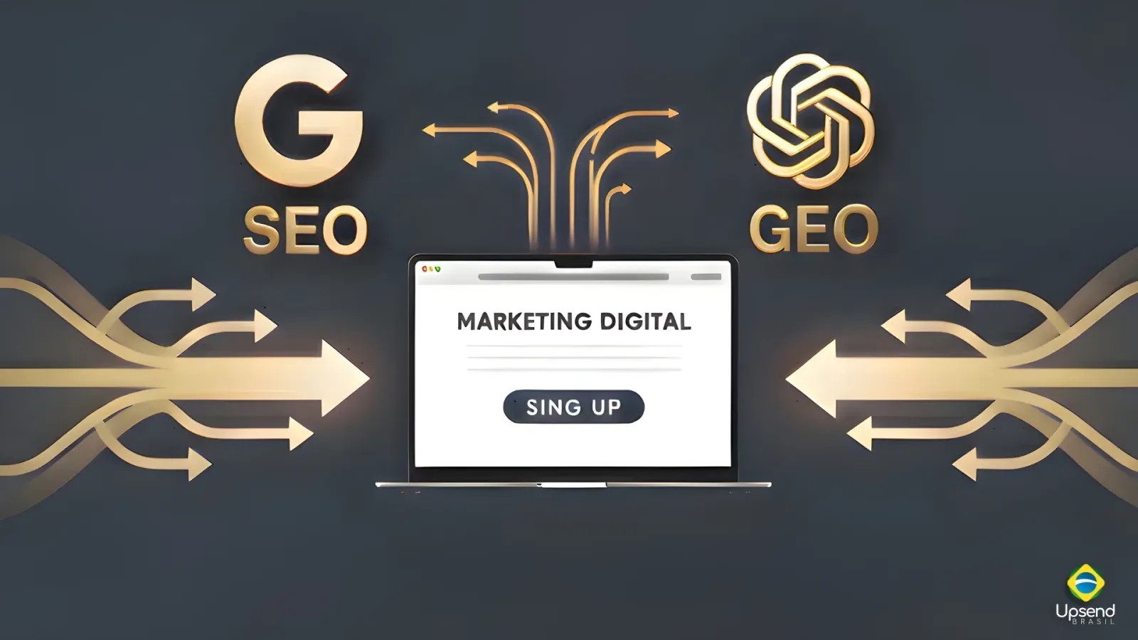 Relação do SEO e do GEO com o Marketing Digital