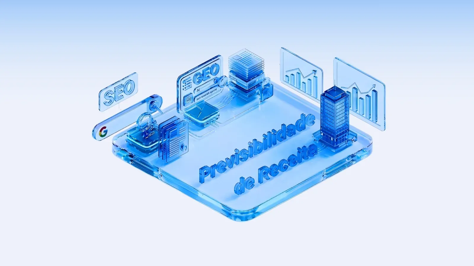 Como o SEO e o GEO geram previsibilidade de receita