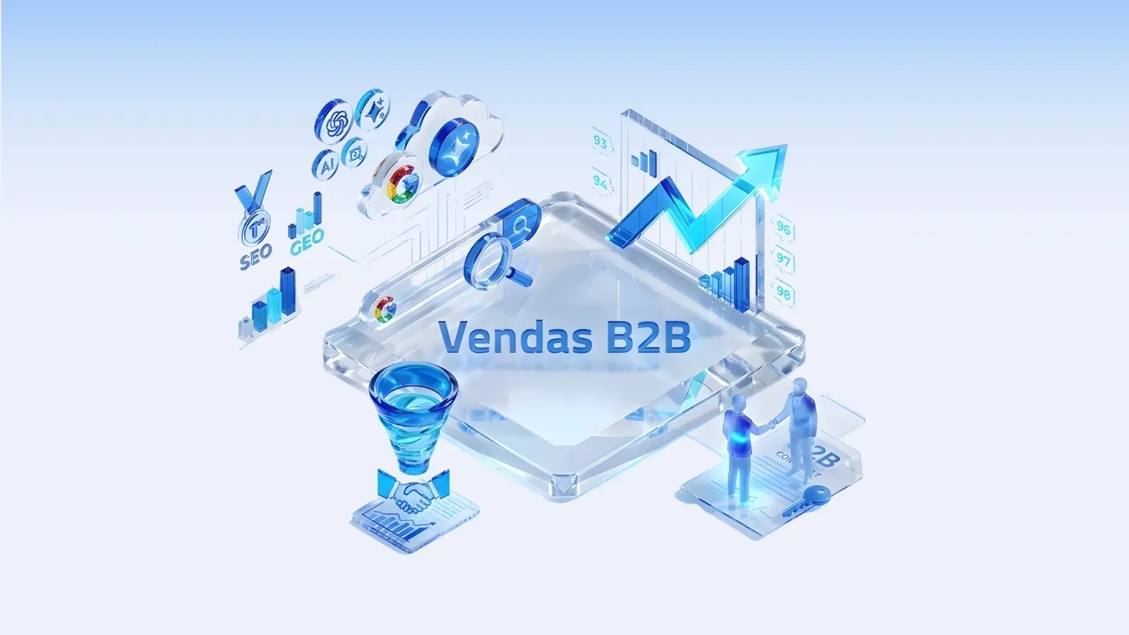 Qual é a importância do SEO e GEO em vendas B2B