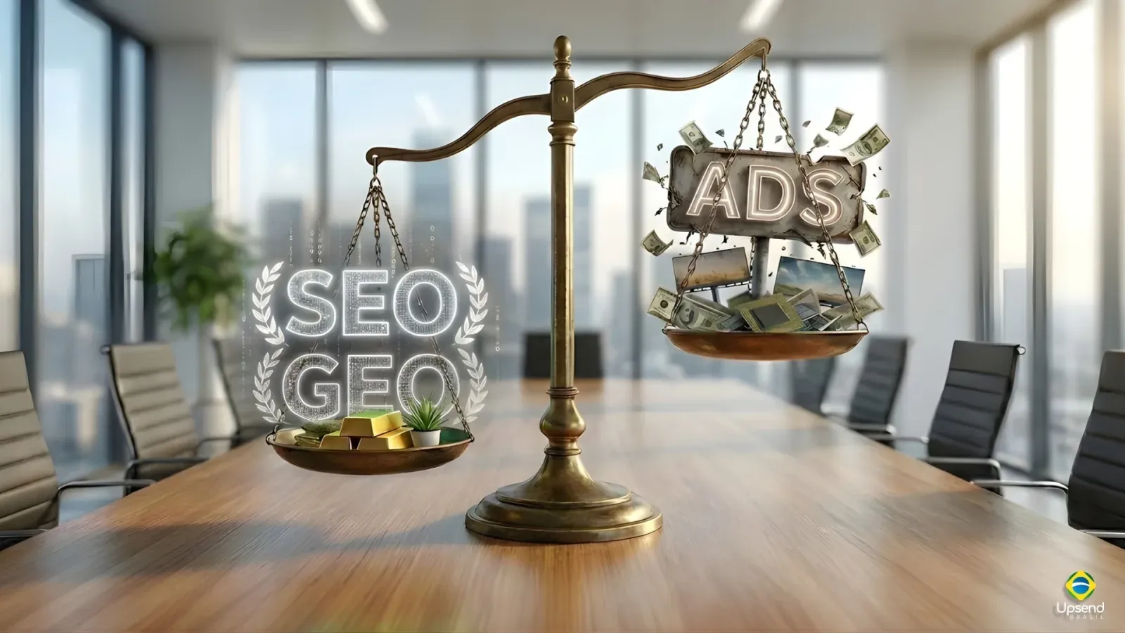 O SEO e o GEO substituem os anúncios em ADS?